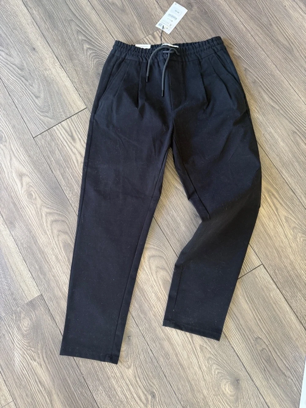 Zara Semi Jogger Bistretch Pants Black Men’s Size S (30) NWT